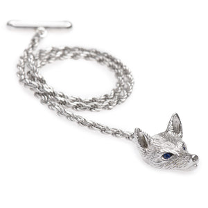Silver Fox Lapel Chain