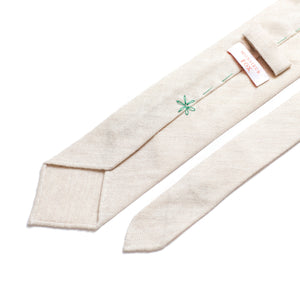 Vanilla Cream Cashmere Tie