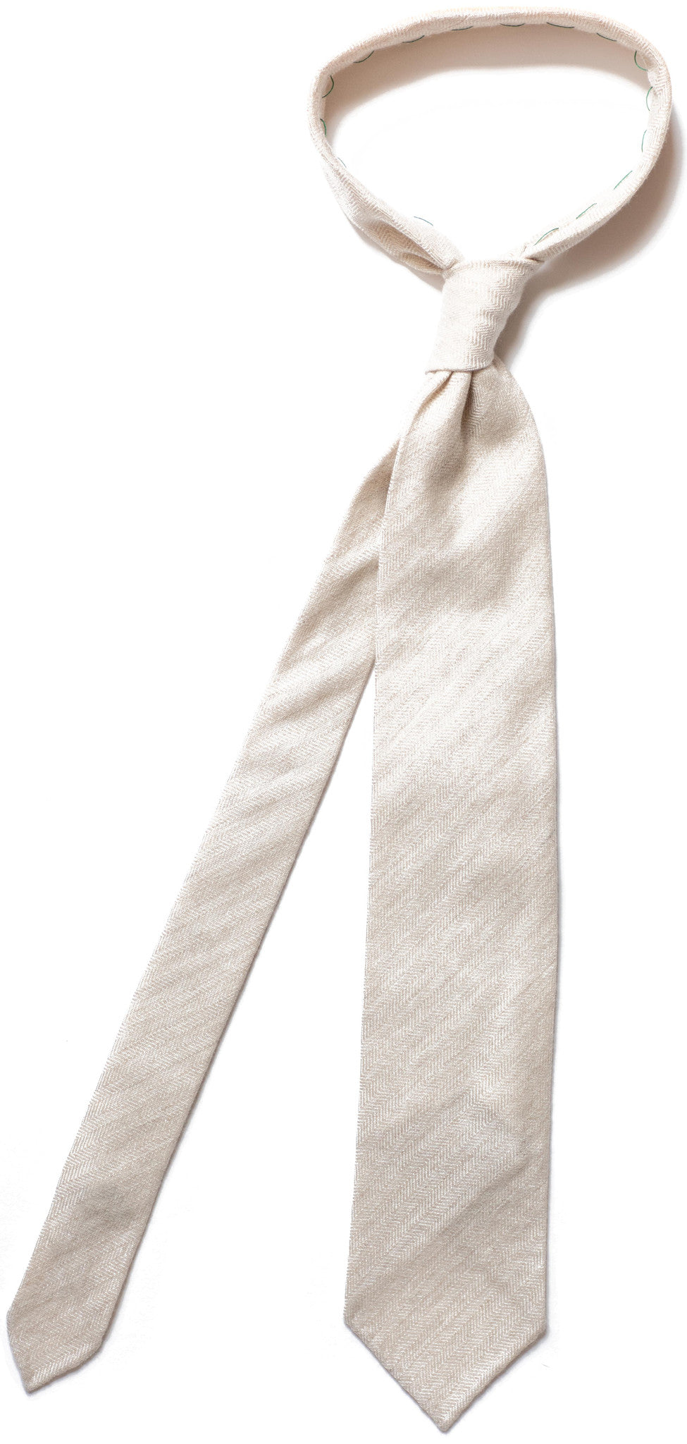 Vanilla Cream Cashmere Tie