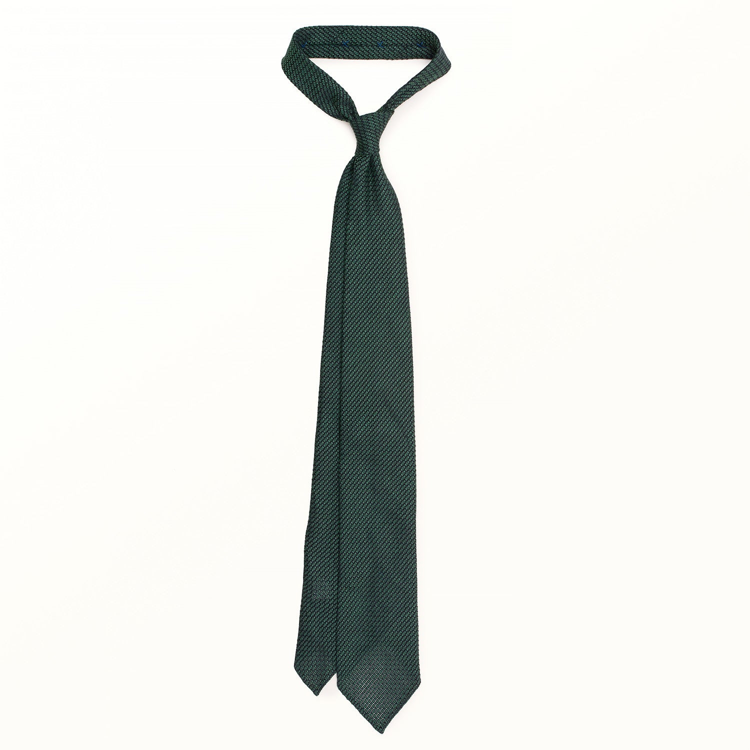Emerald Green Grenadine Tie - Handcrafted in Italy Emerald Green Grenadine Tie - Handcrafted in Italy