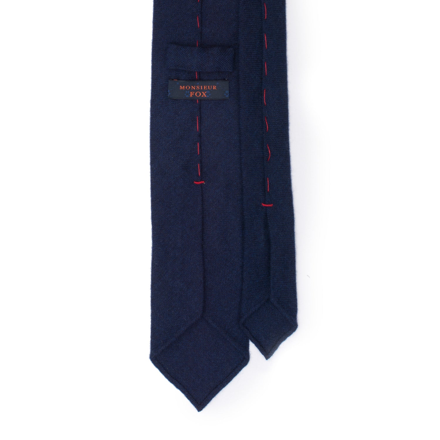 Navy Cashmere Tie