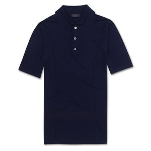 Short Sleeve Polo - Navy