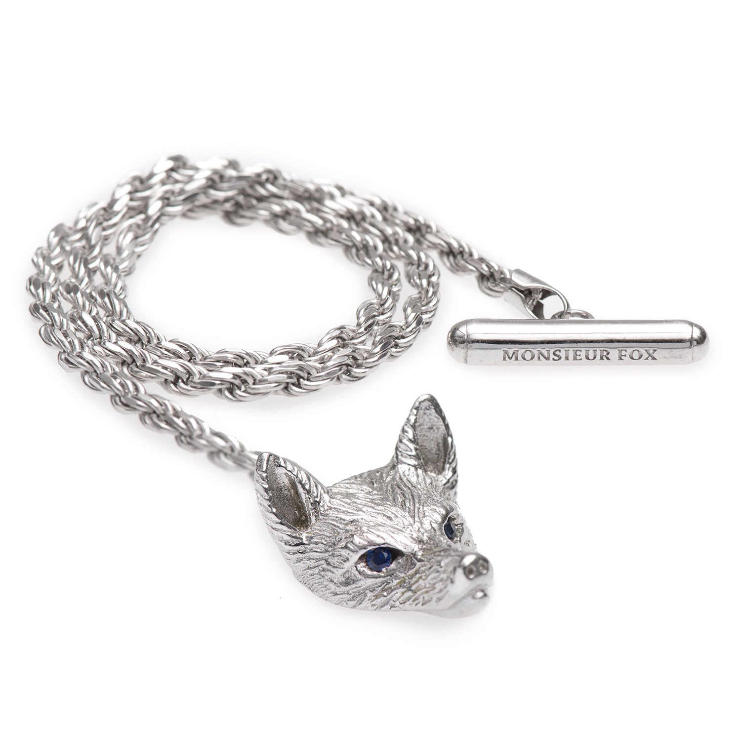 Silver Fox Lapel Chain